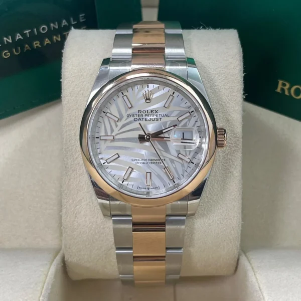 RLX Datejust 36mm 126201 Silver Dial Oyster Bracelet Watch