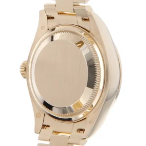RLX Lady-Datejust 31mm 279138RBR Champagne Diamond Dial and Diamond Bezel Yellow Gold Bracelet