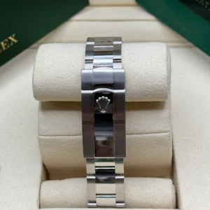 RLX Datejust m278240-0001/0002 31mm Black Roman Domed Bezel Oyster Oystersteel