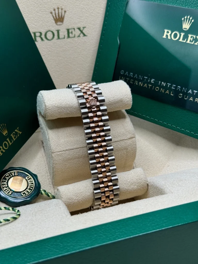 RLX Datejust m278341-0023/0024 Rosé Dial 31mm Oyster Bracelet