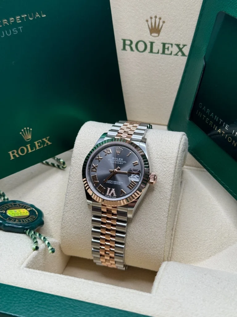 RLX Datejust m278271-0029/0030 Slate 31mm Dial Oyster Bracelet Watch