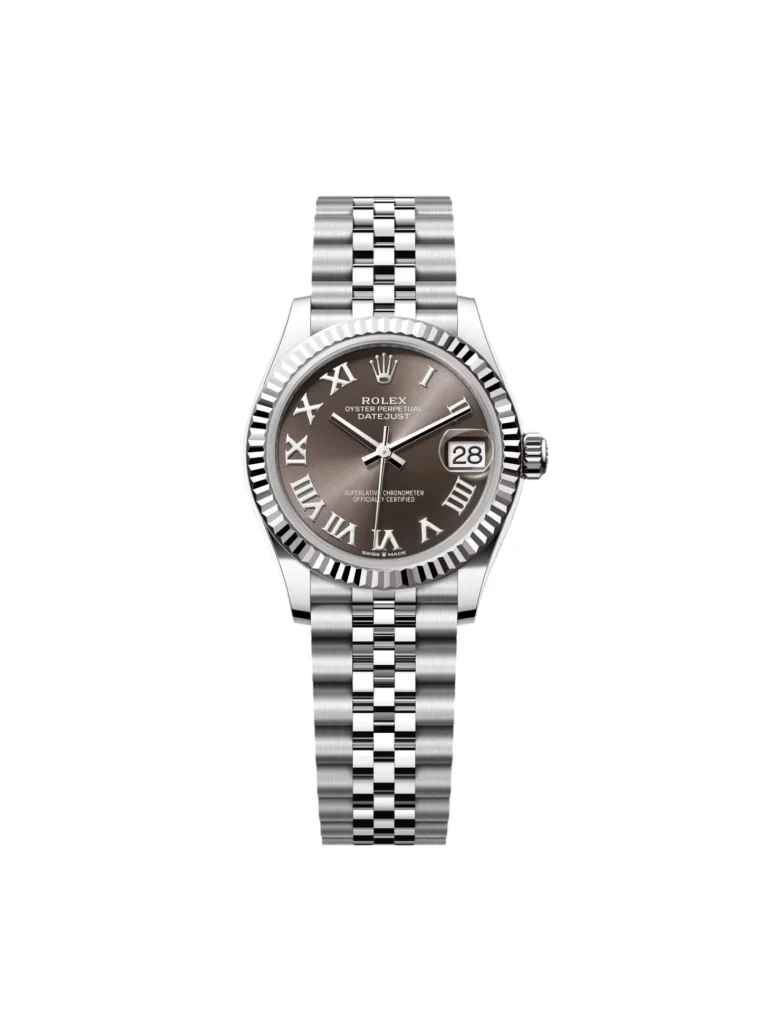 RLX Datejust m278274-0021/0022 Dark Grey Roman 31mm Dial Oyster Watch