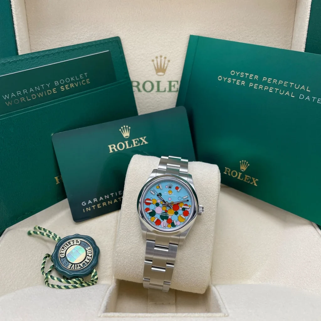 RLX Oyster Perpetual 31mm 277200-0010 Celebration Dial Oyster Bracelet Watch