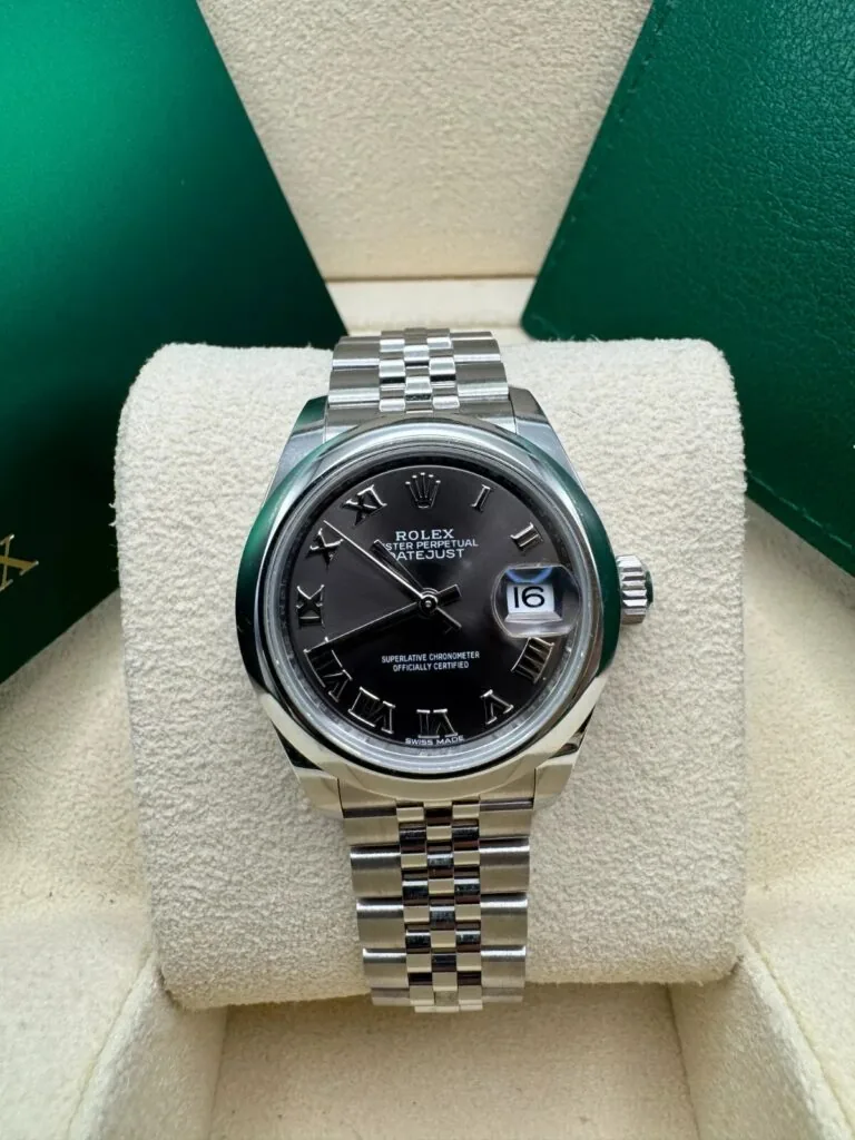 RLX Lady-Datejust 31mm m279160 Oyster Perpetual Dark Grey Dial Oyster Bracelet