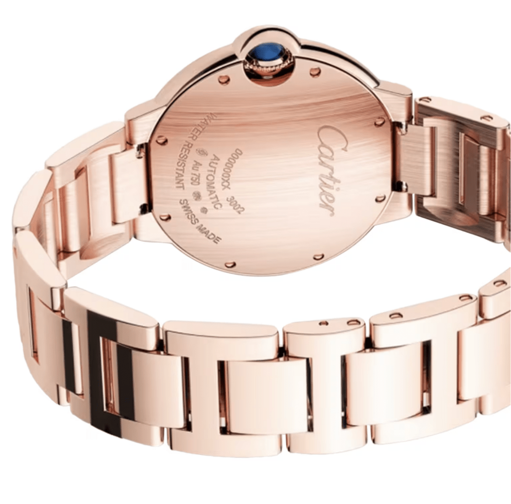 CARTIER Ballon Bleu BLEU Diamond Rose Gold 36mm WJBB0067 - United Luxury