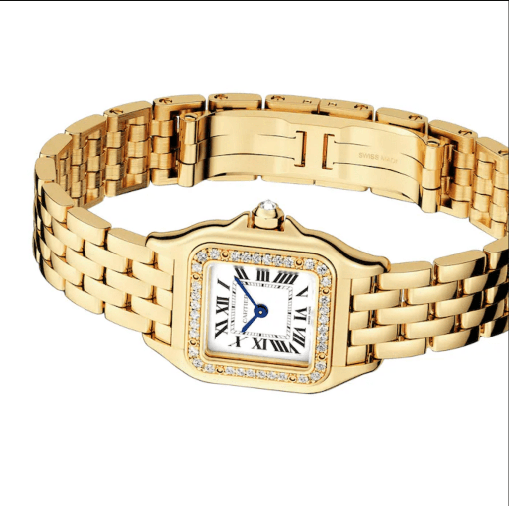 CARTIER PANTHERE Small Model Yellow Gold Diamond WJPN0048 - United Luxury
