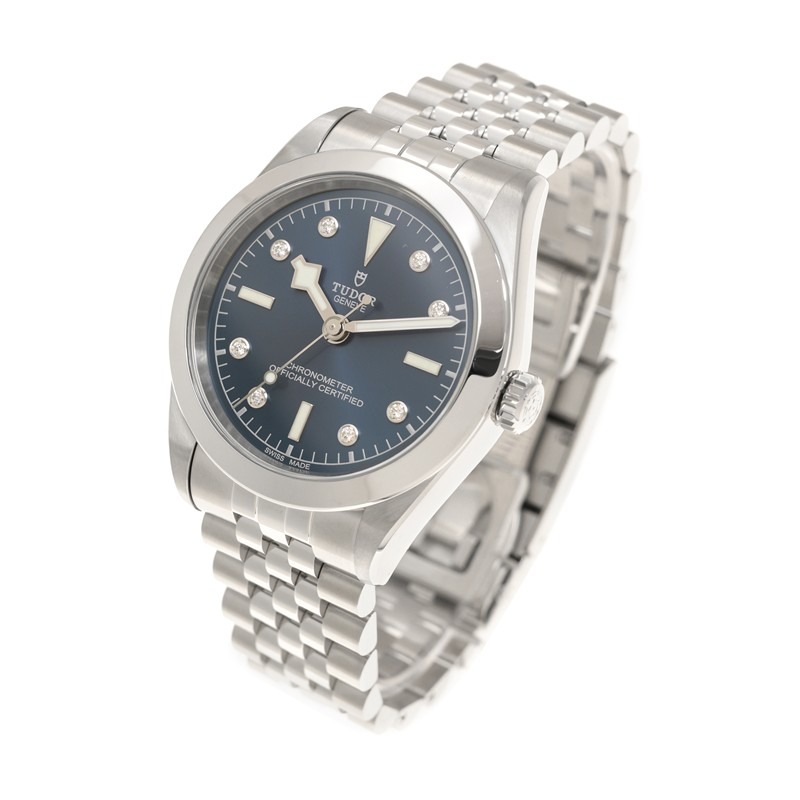 TUDOR Black Bay 39mm Blue Diamond Set Dial Men's Bracelet Watch M79660-0005