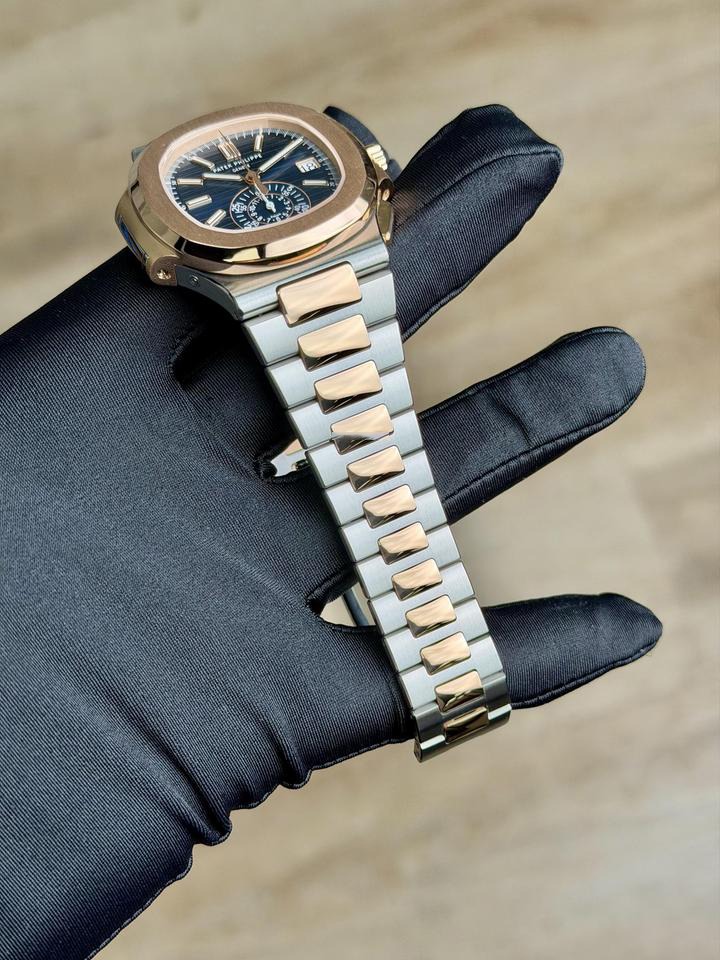 Patek Philippe Watches Nautilus Mens Steel and Gold 5980/1AR-001