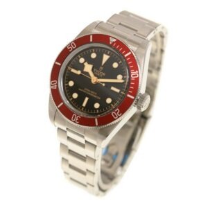 TUDOR Black Bay 41mm Black Dial & Red Bezel Men's Bracelet Watch M7941A1A0RU-0001