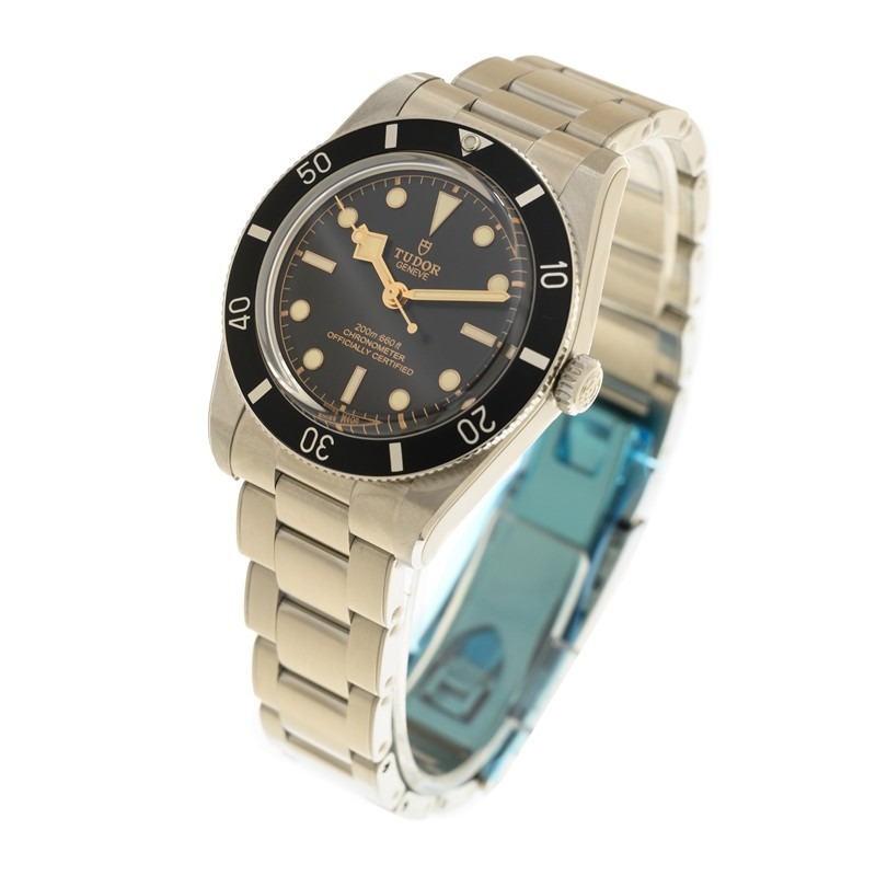 TUDOR Black Bay 54 37mm Black Dial & Bezel Automatic Bracelet Watch M79000N-0001