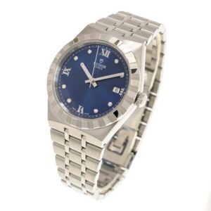 TUDOR Royal 38mm Blue Diamond Dial Automatic Bracelet Watch M28500-0006