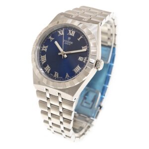 TUDOR Royal 38mm Blue Roman Dial Automatic Bracelet Watch M28500-0005