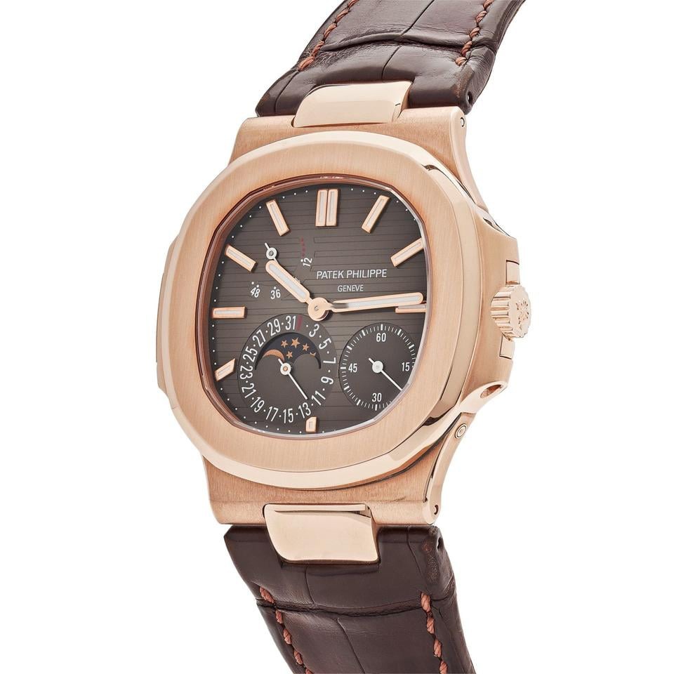 Patek Grey Leather Replica