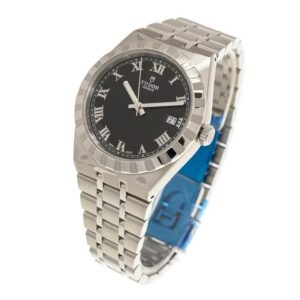 TUDOR Royal 38mm Black Roman Dial Automatic Bracelet Watch M28500-0003