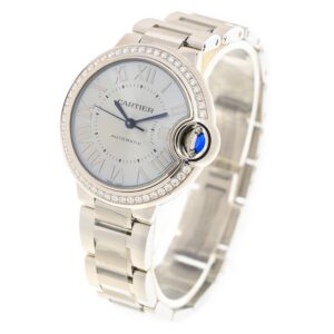 CARTIER Ballon Bleu BLEU Blue Diamond 33 mm W4BB0028 - United Luxury