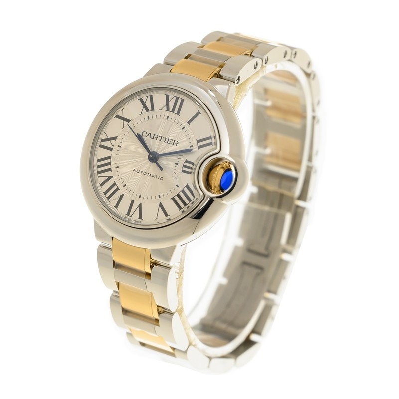 CARTIER Ballon Bleu BLEU Gold mix 33mm W2BB0029 - United Luxury
