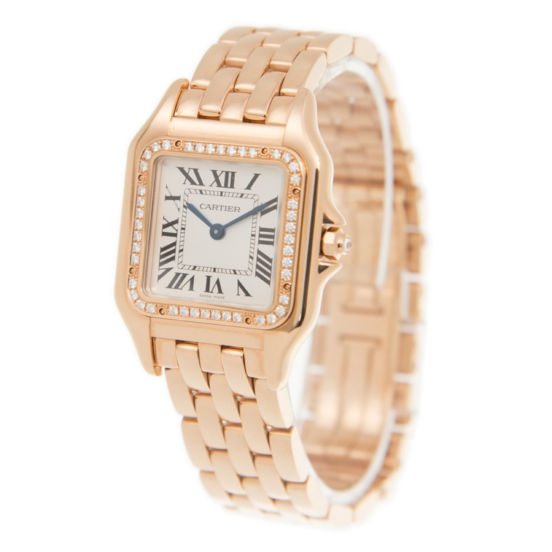 CARTIER PANTHERE Medium Model Rose Gold Diamond WJPN0009 - United Luxury