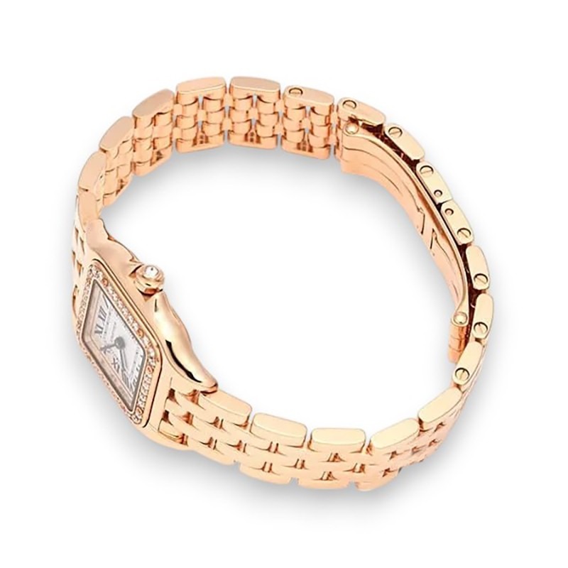 CARTIER PANTHERE Small Model Rose Gold Diamond WJPN0049 - United Luxury