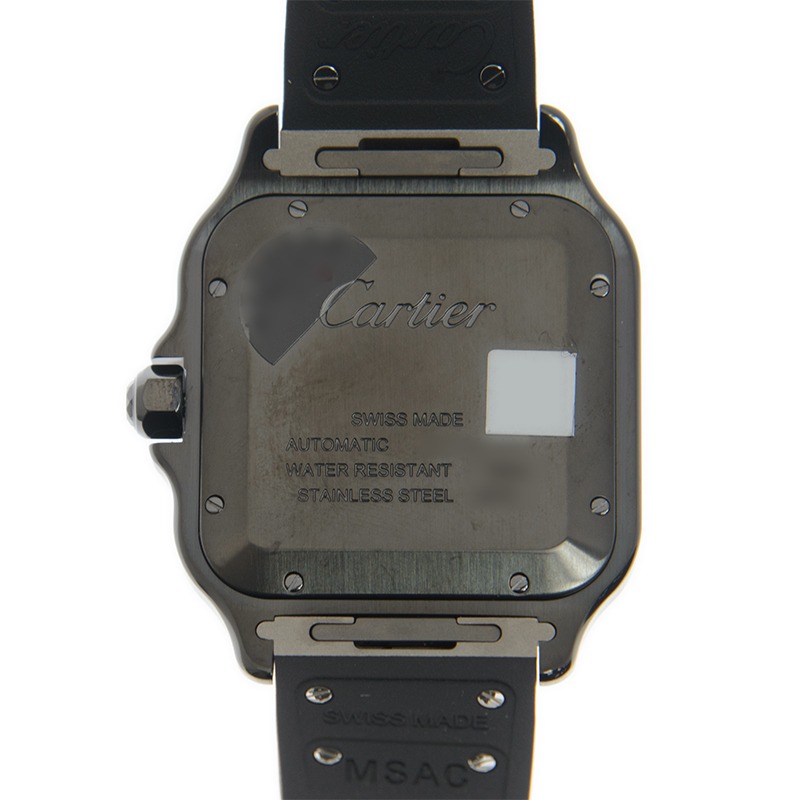 Cartier Santos Large Model Black WSSA0039 - United Luxury
