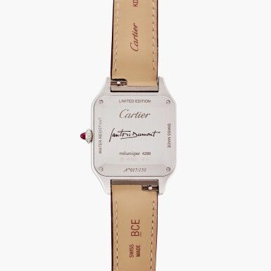 Cartier Santos Large Model Dumont Platinum Limited Edition WGSA0053 - United Luxury