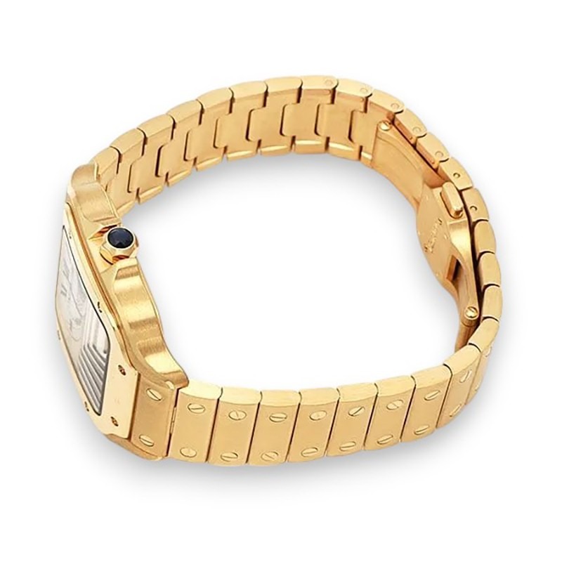 Cartier Santos Medium Model Gold WGSA0030 - United Luxury