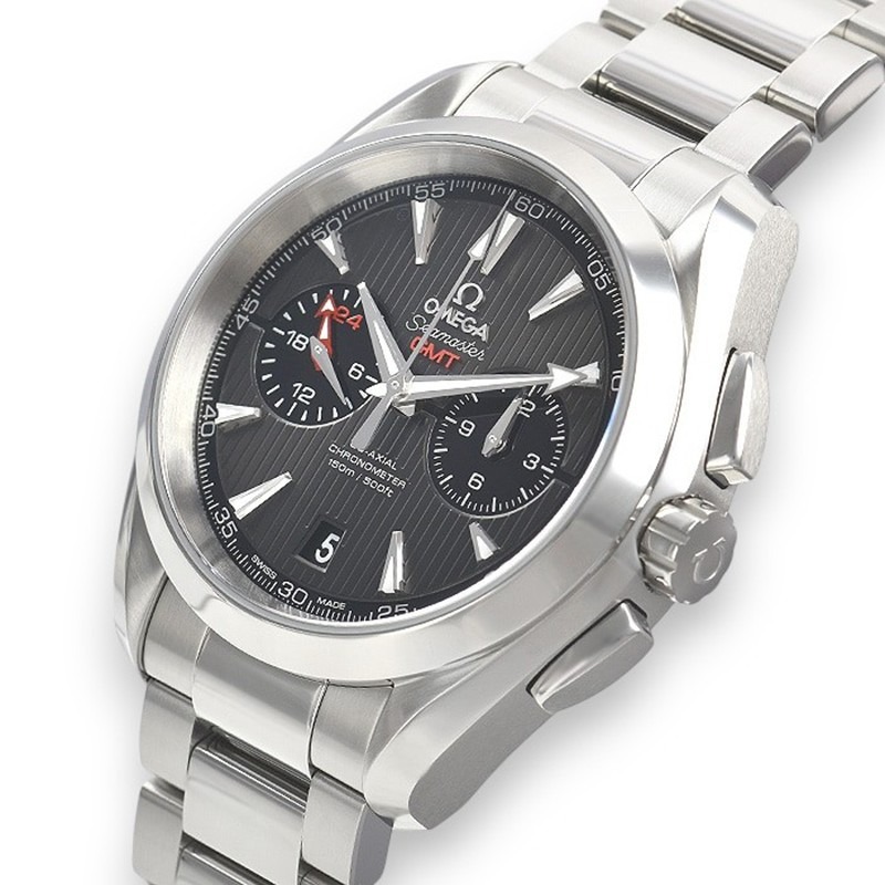 Omega Aqua Terra 150m Co-Axial GMT Chronograph Watch 231.10.43.52.06.001