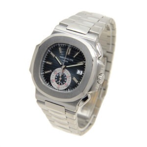 Patek Nautilus Blue Silver Replica
