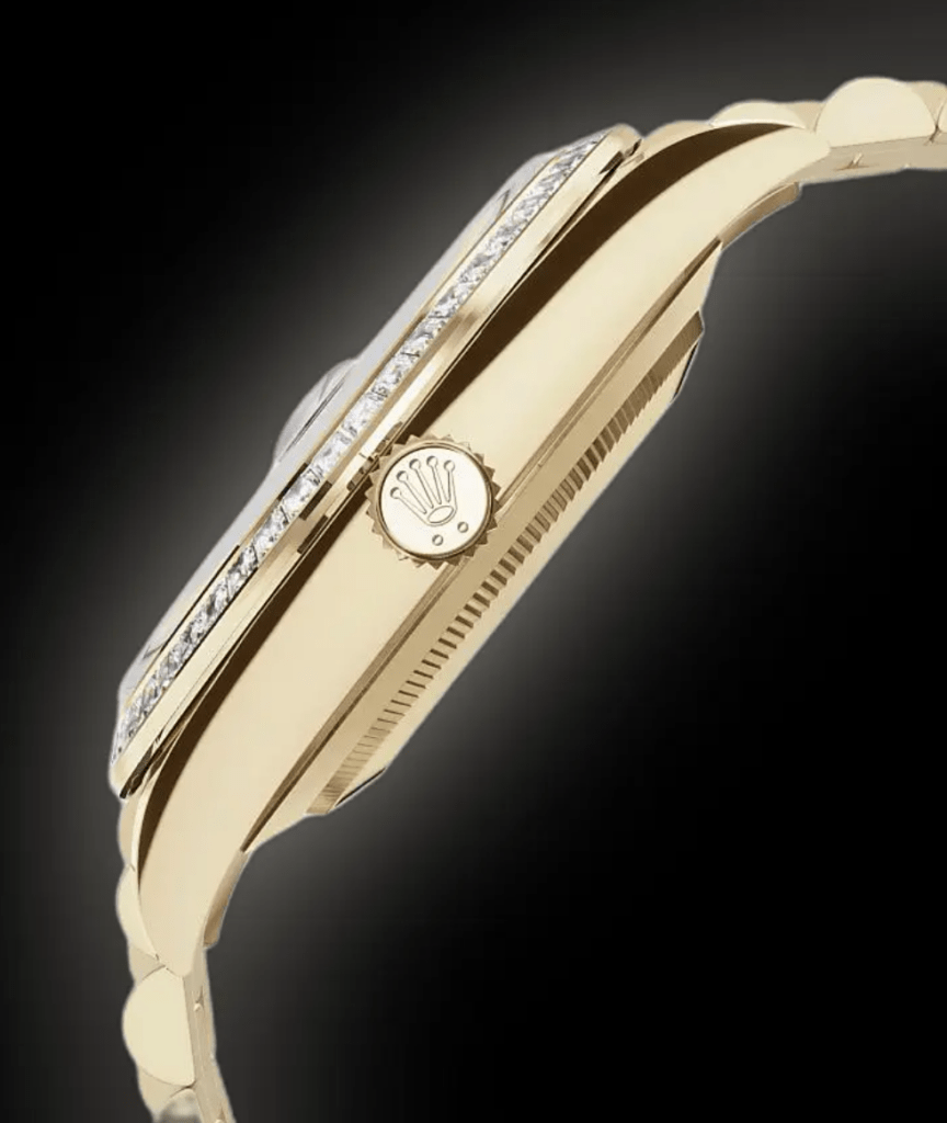 RLX Day-Date 40mm 228398TBR-0033 White Dial President Watch