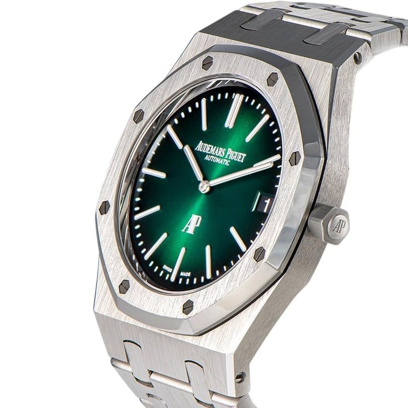 A&P ROYAL OAK “JUMBO” Smoked Green Dial 39mm