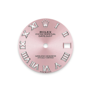 RLX Datejust m278289RBR-0016 Pink Dial White Gold President Watch