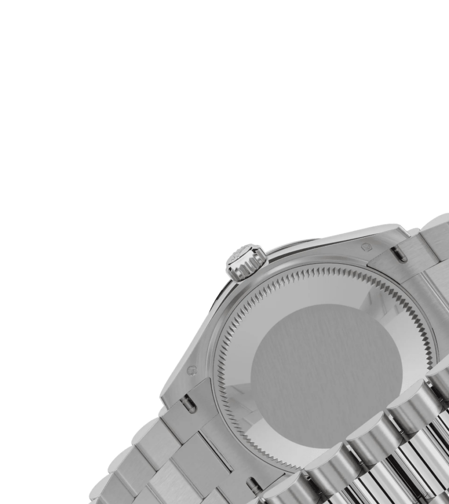 RLX Datejust m278289RBR-0017 Dark Grey Dial White Gold President Watch