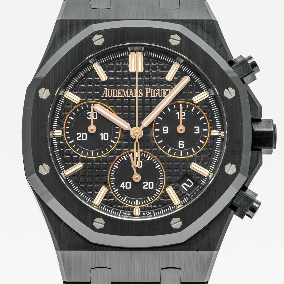A&P ROYAL OAK Black Ceramic CHRONOGRAPH 41mm