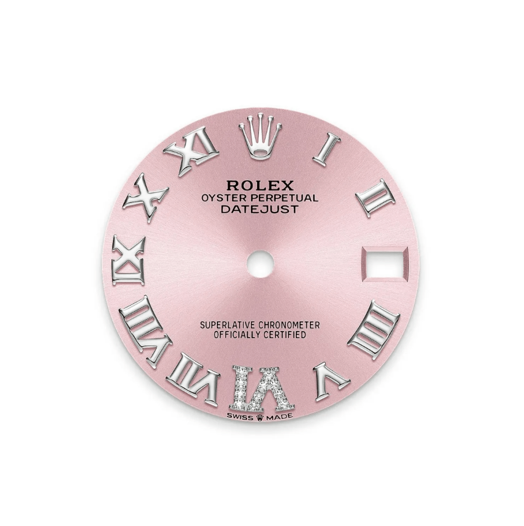 RLX Datejust m278289RBR-0018 Pink Dial White Gold President
