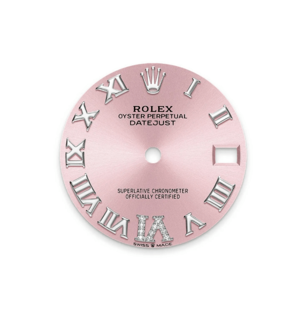 RLX Datejust m278289RBR-0018 Pink Dial White Gold President