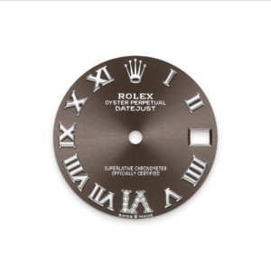 RLX Datejust m278289RBR-0020 Dark Grey Dial White Gold President