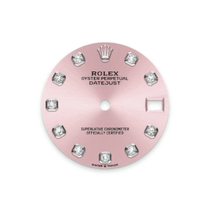 RLX Datejust m278289RBR-0022 Pink Dial White Gold President Watch