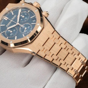 A&P ROYAL OAK Pink Gold “Bleu nuit nuage 50” Dial CHRONOGRAPH 41mm