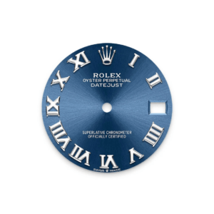 RLX Datejust m278289RBR-0023 Bright Blue Dial White Gold President Watch