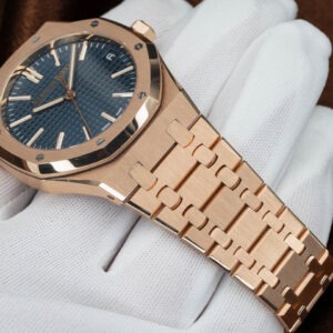 A&P ROYAL OAK Pink Gold “Night Blue Cloud 50” Dial 41mm