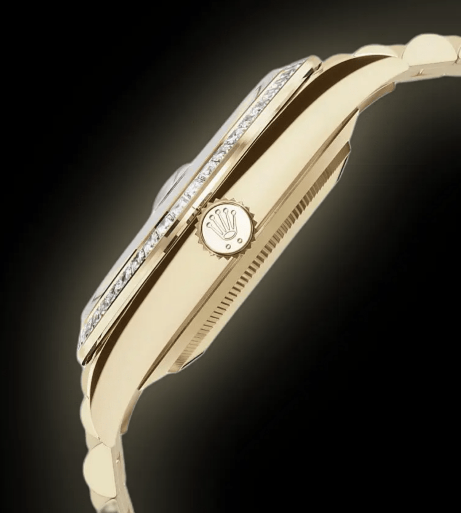 RLX Day-Date 40mm 228398TBR-0006 Silver Dial President Watch