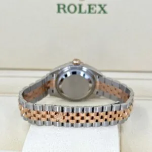 RLX Lady-Datejust 31mm 279171 Chocolate Roman Oyster Stainless Steel and Rose Gold