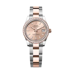 RLX Datejust m278381-0009/0010 Rose Dial Diamond-Set Bezel 31mm