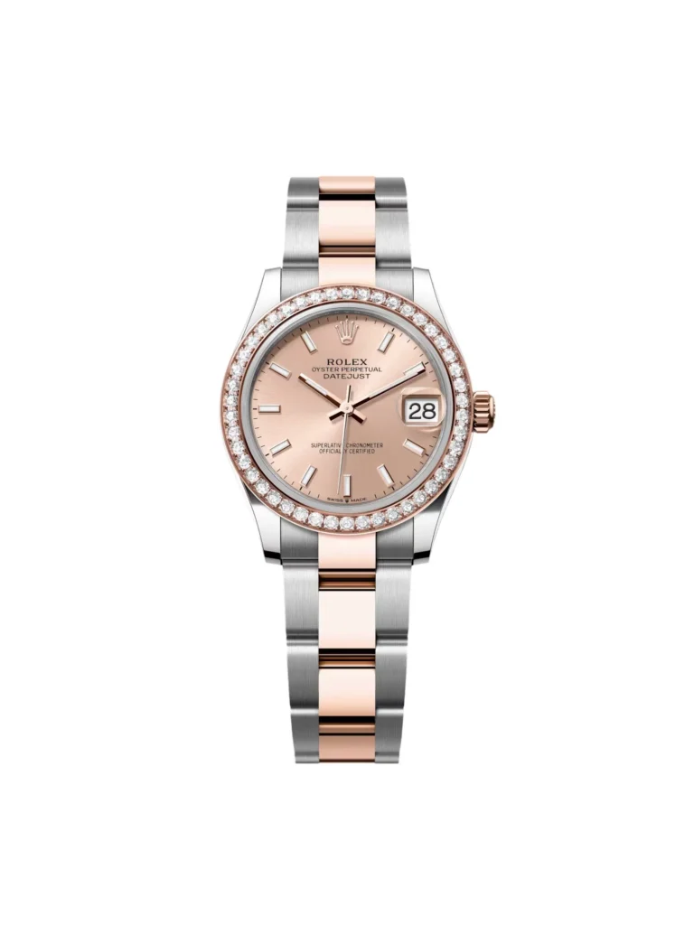 RLX Datejust m278381-0009/0010 Rose Dial Diamond-Set Bezel 31mm