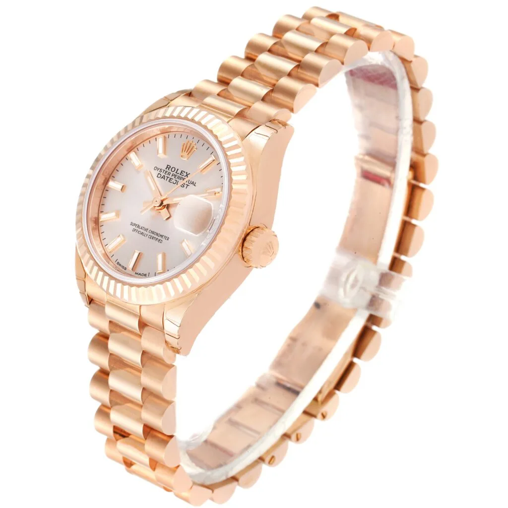 RLX Lady-Datejust 31mm 279175 Rose Dial President Everose Gold