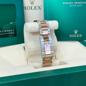 RLX Datejust 41mm 126301 Sundust Index Oyster Steel and Everose Gold Watch