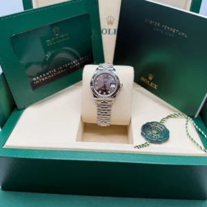 RLX Lady-Datejust 31mm 279174 Dark Grey Diamond Dial Oyster Bracelet