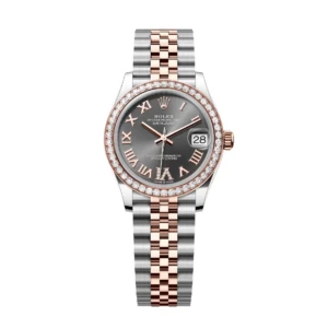 RLX Datejust m278381-0029/0030 Slate Roman Diamond Dial Diamond-Set Bezel 31mm