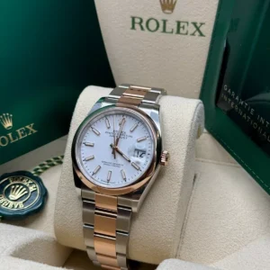 RLX Datejust 36mm 126201 White Dial Jubilee Bracelet Watch