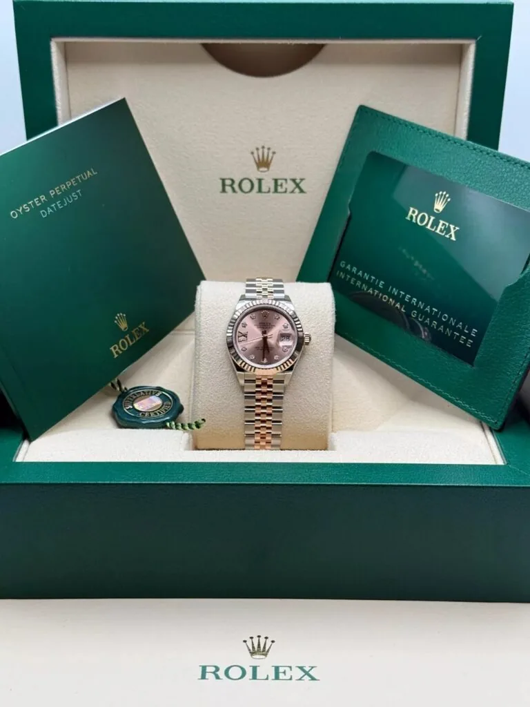 RLX Lady-Datejust 31mm 279171 Rose-colour Diamond Set Oyster Stainless Steel and Rose Gold