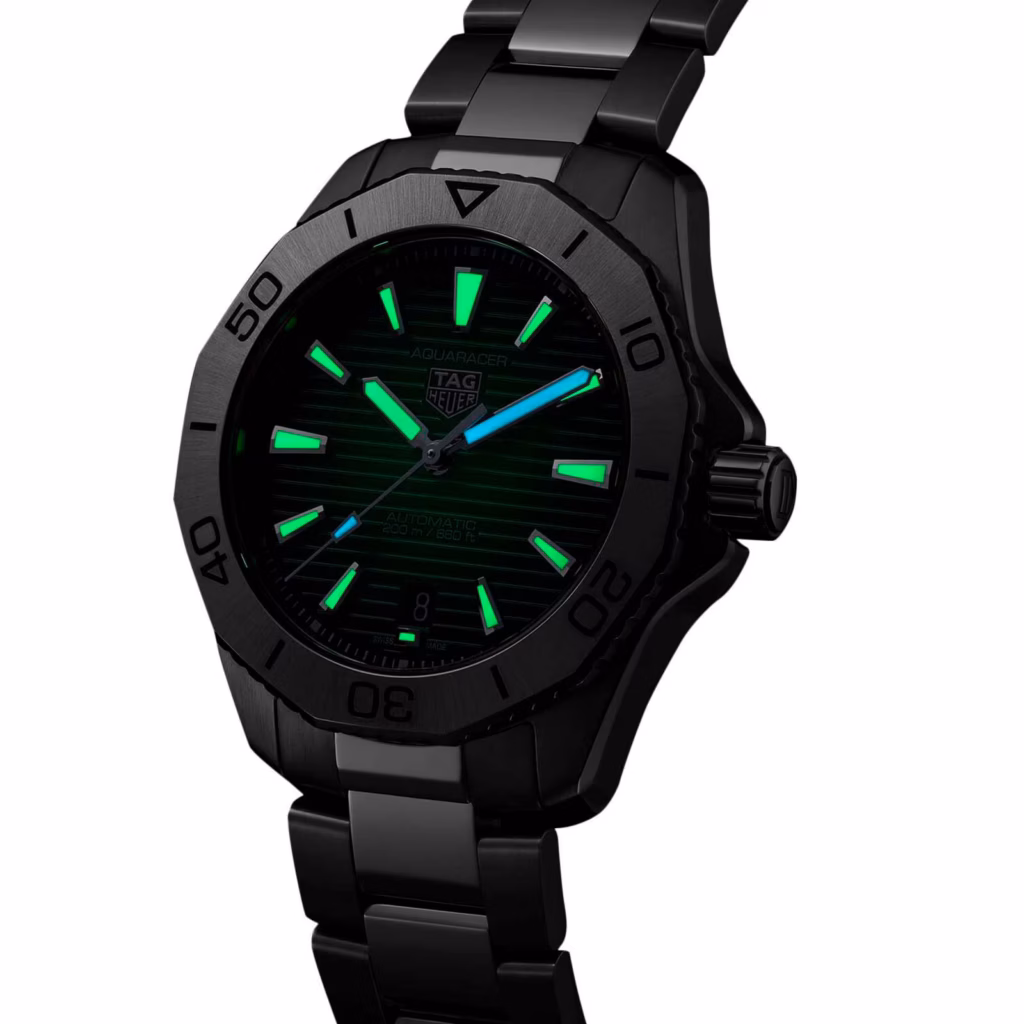 TAG Heuer Aquaracer Professional 200 40mm Mens Watch Green WBP2115.BA0627